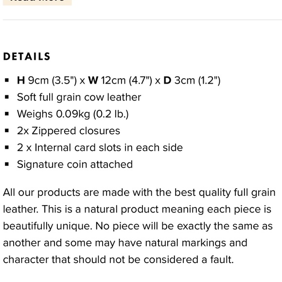 Wanderers Travel Co Venetian card & coin purse - Picture 6 of 6